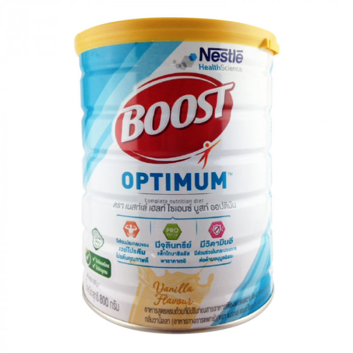 Nestle Boost Optimum 800 g. เนสท์เล่ บูสท์ ออปติมัม 800 กรัม