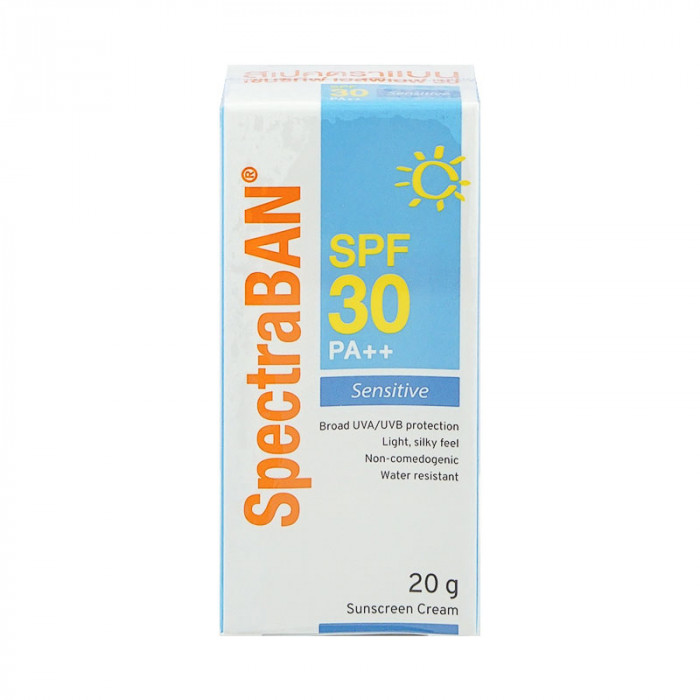 Spectraban Sensitive SPF30 20 g. สเปคตร้าแบน เซนซิทีฟ เอสพีเอฟ30 20 กรัม