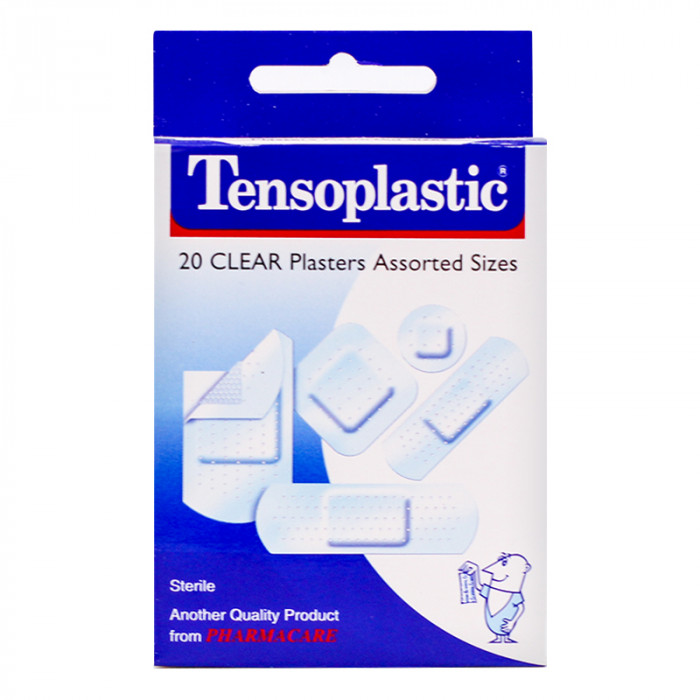 Tensoplastic ใส5ขนาด 20ชิ้น