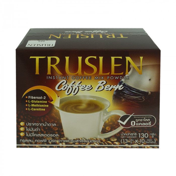 Truslen Coffee Burn 10 packs/box กาแฟทรูสเลน เบิร์น 10 ซอง/กล่อง (ซ้ำ)