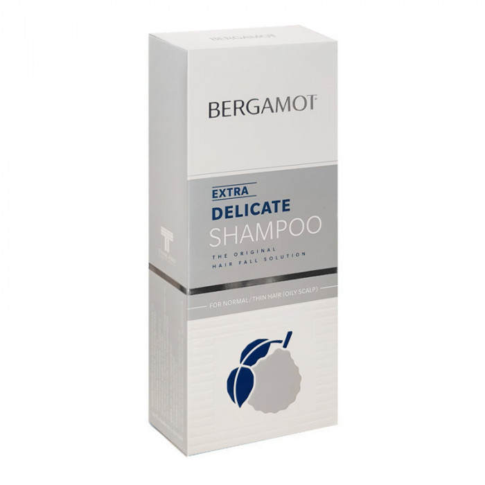 Bergamot Extra Delicate Shampoo 200 ml. เบอกาม็อท เอ๊กซ์ตร้า เดลิเคท แชมพู 200 มล.