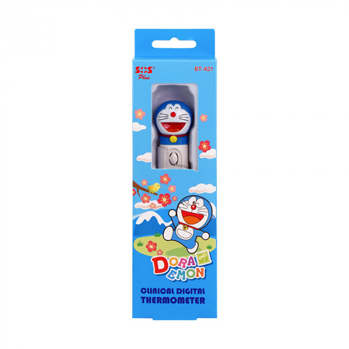 Sos Plus Thermometer Digital Doraemon เอส โอ เอส พลัส เทอร์โมมิเตอร์ ดิจิตอล โดราเอมอน (DT03)