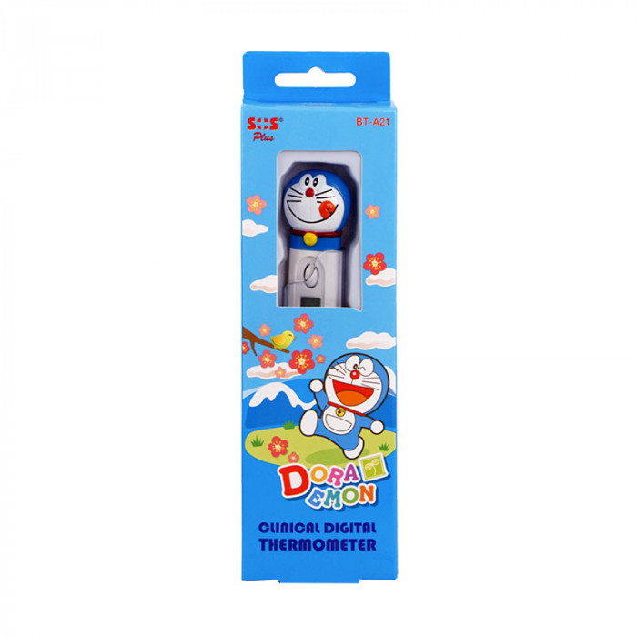 Sos Plus Thermometer Digital Doraemon เอส โอ เอส พลัส เทอร์โมมิเตอร์ ดิจิตอล โดราเอมอน (DT04)