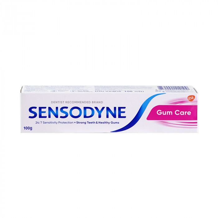 Sensodyne Gum Care (Purple) 100 g. เซนโซดายน์ ยาสีฟัน กัมแคร์ (สีม่วง) 100 ก.
