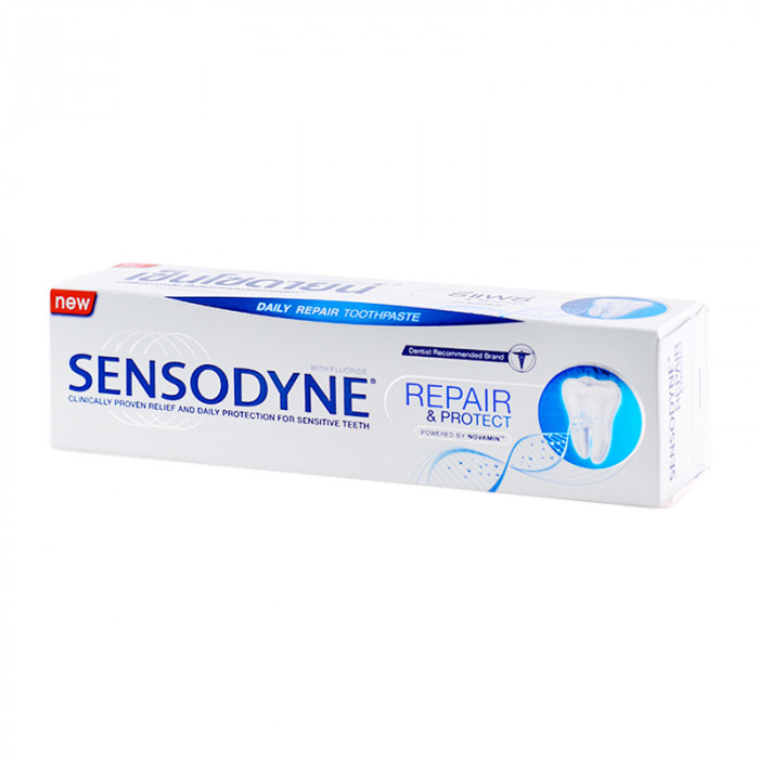Sensodyne Repair&protect 100 g. เซนโซดายน์ ยาสีฟัน รีแพร์ แอนด์ โพรเทคท์ 100 ก.