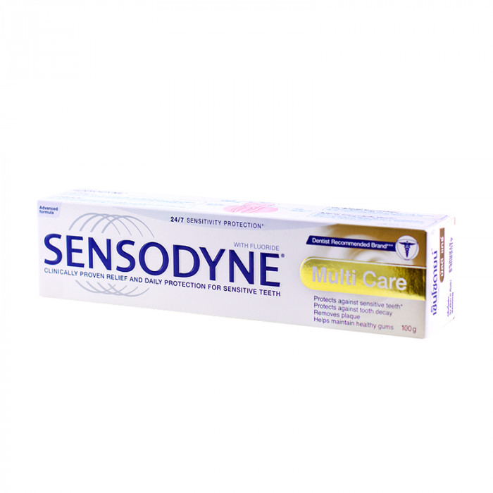 Sensodyne Multi Care (Gold) 100 g. เซนโซดายน์ ยาสีฟัน มัลติแคร์ (สีทอง) 100 ก.