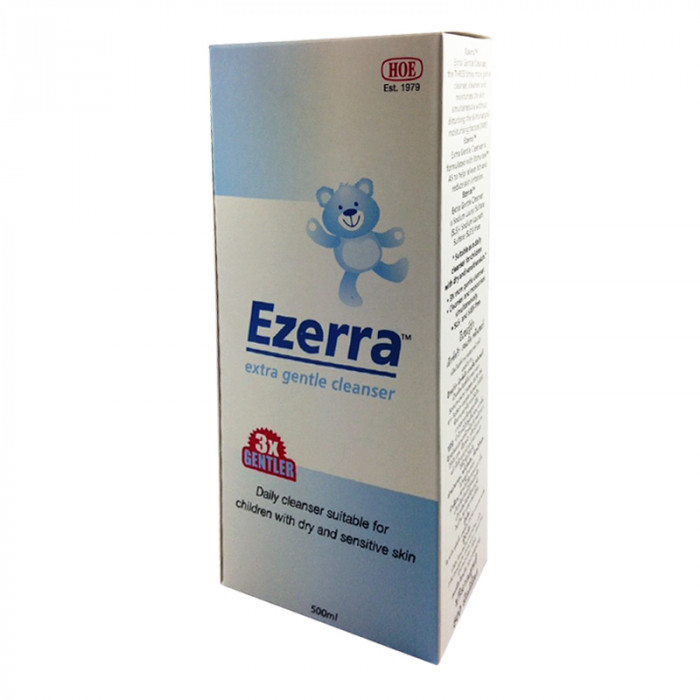 Ezerra Extra Gentle Cleanser 500 ml. อีเซอร์ร่า เอ็กซ์ตร้า เจนเทิ้ล คลีนเซอร์ 500 มล.