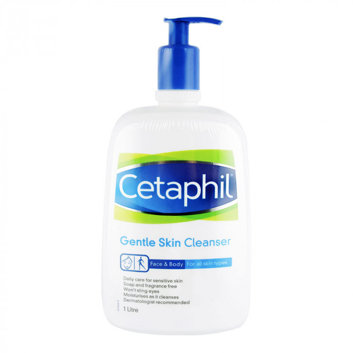 Cetaphil Gentle Skin Cleanser 1 lt. เซตาฟิล เจนเทิล สกิน คลีนเซอร์ 1 ลิตร