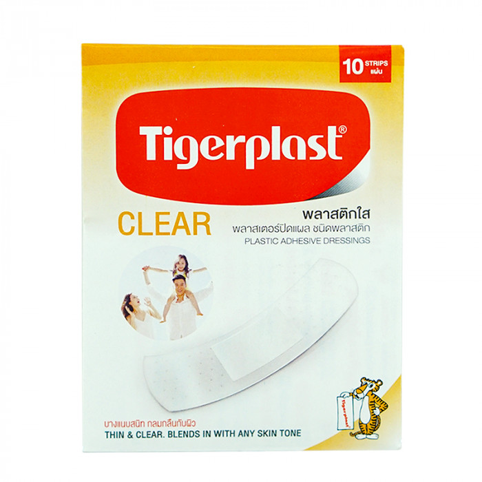 Tigerplastic Clear พลาสติกใส 10ชิ้น