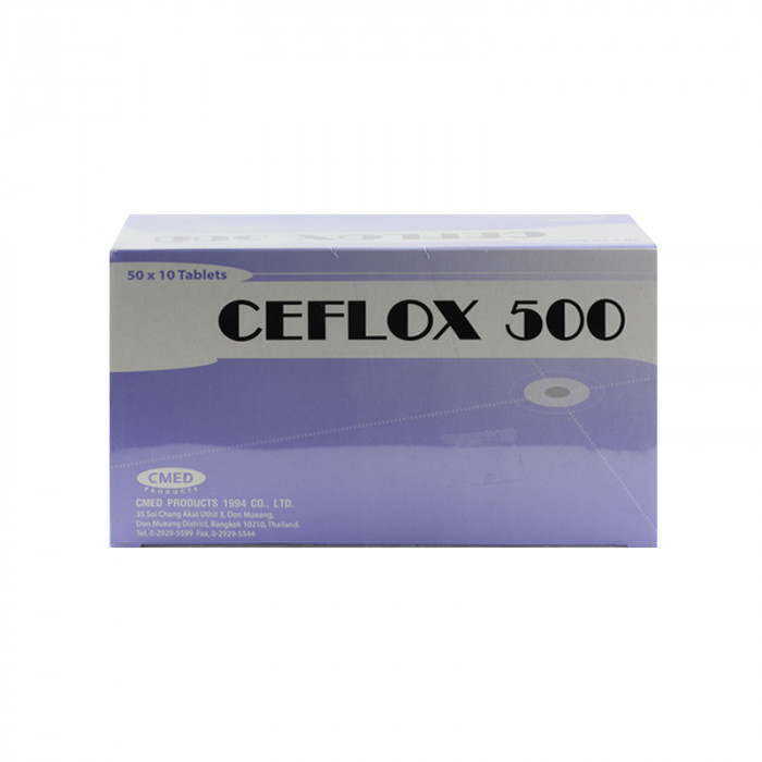 Ceflox 500Mg.10เม็ด