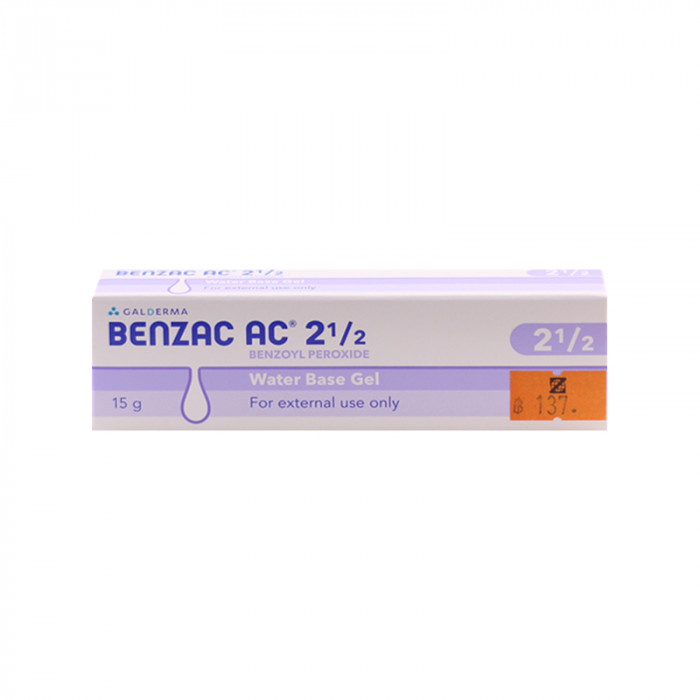 Benzac Ac Gel 2.5%15G.