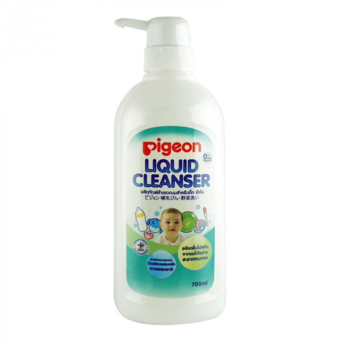 Pigeon Liquid Cleanser 700 ml. ผลิตภัณฑ์ทำความสะอาดผลิตภัณฑ์สำหรับเด็ก พีเจ้น 700 มล.