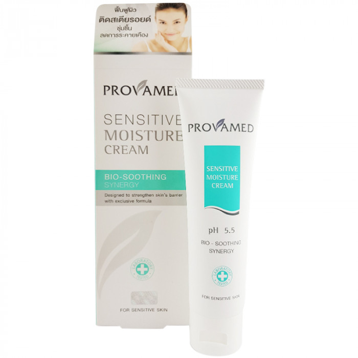 Provamed Sensitive Moisture Cream 45 ml. โปรวาเมด เซนซิทีฟ มอยเจอร์ ครีม 45 มล.