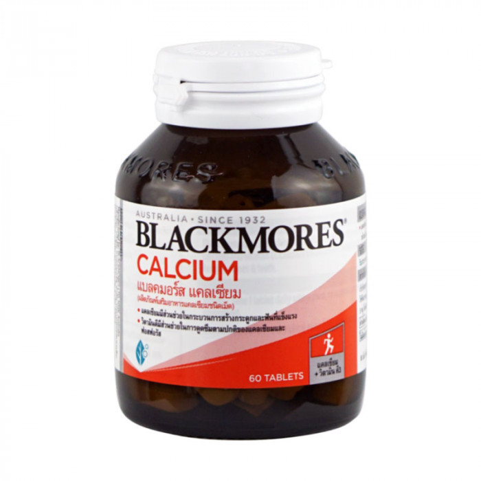 Blackmores Calcium 500 mg. 60 tablets แบล็กมอร์ส แคลเซียม 500 มก. 60เม็ด