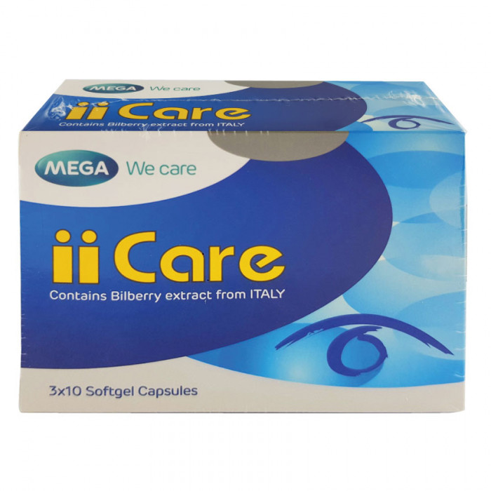 Mega We Care ii Care Bilberry Extract 30 เเคปซูล