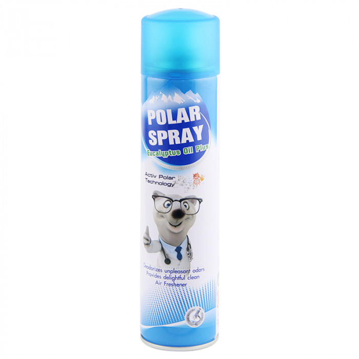 Polar Spray 280 ml. โพลาร์ สเปรย์ปรับอากาศกลิ่นยูคาลิปตัส 280 มล.