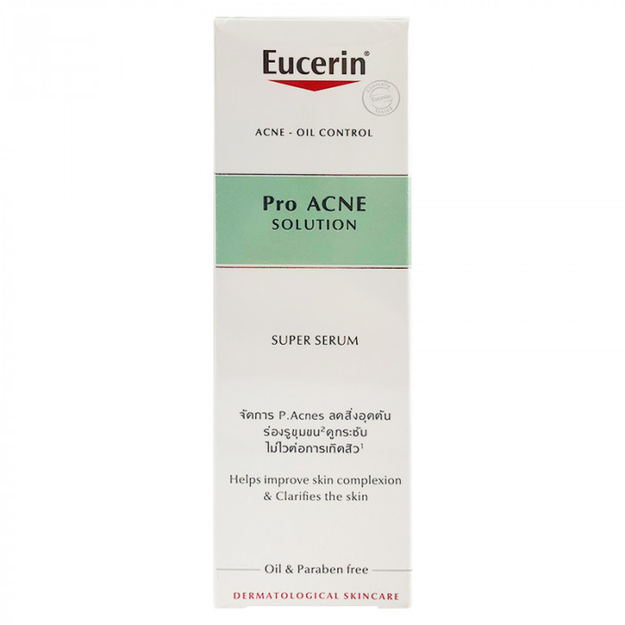 Eucerin Pro Acne Super Serum 30 ml. ยูเซอริน โปร แอคเน่ ซุปเปอร์ เซรั่ม 30 มล.