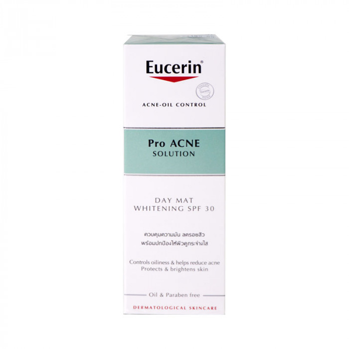 Eucerin Pro Acne Solution Day Mat Whitening SPF 30 ยูเซอริน เดย์ แมท ไวท์เทนนิ่ง ขนาด 50 มล.