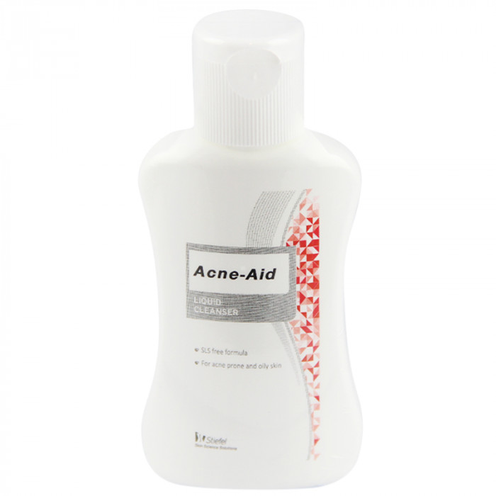 Acne-Aid Liquid Cleanser For Acne Prone Skin 50 ml. แอคเน่-เอด ลิควิด คลีนเซอร์ (สีแดง) 50 มล.