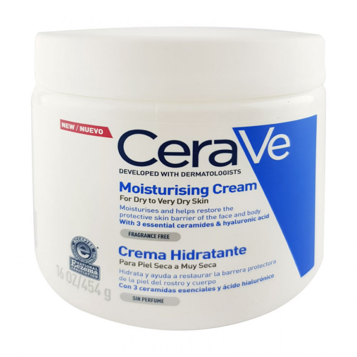 Cerave Moisturising Cream 454 g. เซราวี มอยซ์เจอไรซิ่ง ครีม 454 ก.