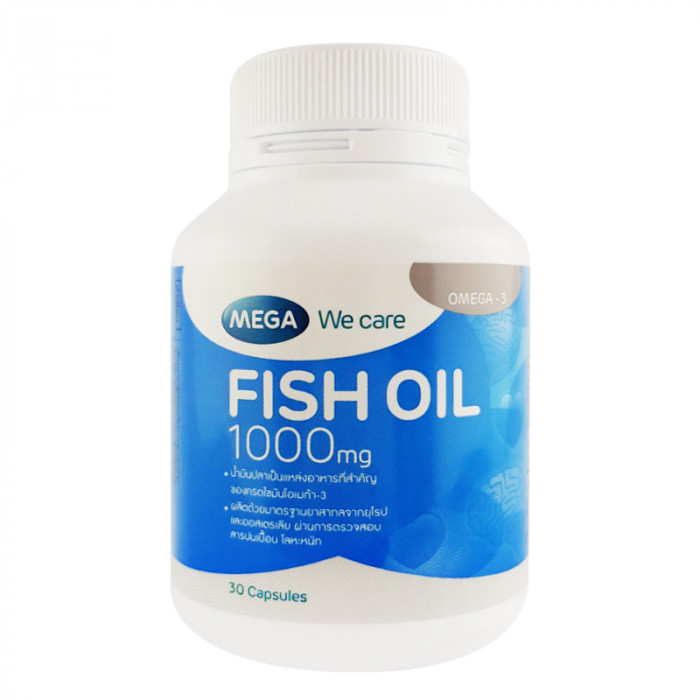 Fish Oil 1,000Mg.30เม็ด(Mega)
