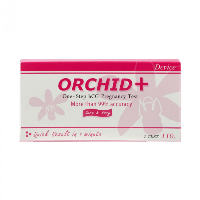Orchid+ ชุดทดสอบการตั้งครรภ์ (แบบหยด)