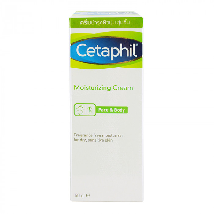 Cetaphil Moisturising Cream 50 g. เซตาฟิล มอยซ์เจอไรซิ่ง ครีม 50 ก.