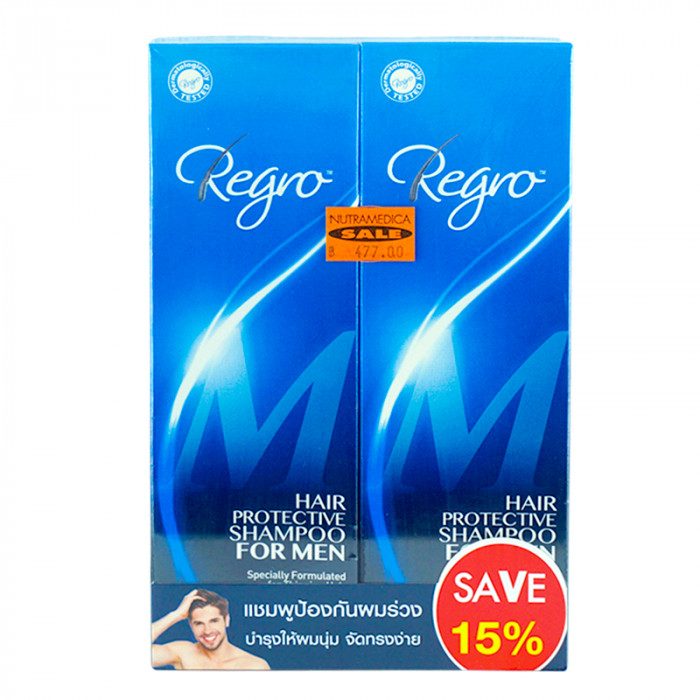 Regro Shampoo For Men แพ็คคู่ (2X225Ml.)