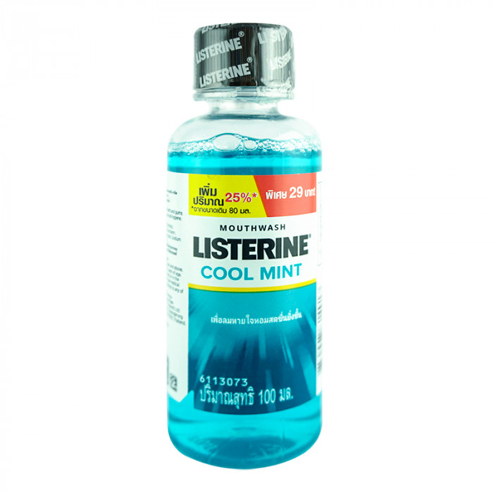 Listerine Cool Mint 100Ml.(รุ่น 25.-)