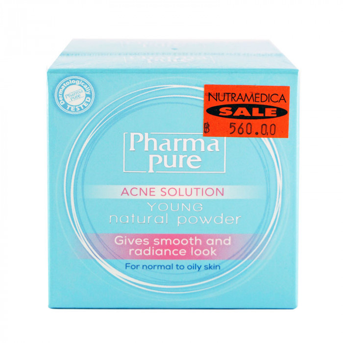 Pharma Pure Acne Solution Young Natural Powder แป้งแอคเน่ 11.5 กรัม (แพ็คคู่)