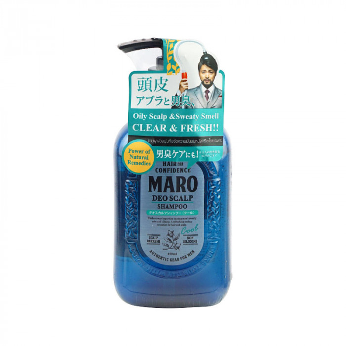 Maro Deo Scalp Shampoo มาโร ดีโอ สคาล์พ แชมพู 400 มล.