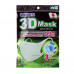 3D Mask หน้ากากป้องกันpm2.5 (สำหรับผู้ใหญ่ Size L) 4ชิ้น