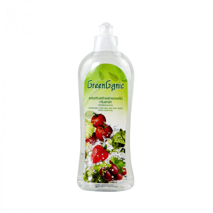 Greenganic 260 ml. ผลิตภัณฑ์ล้างผักและผลไม้ กรีนแกนิค 260 มล.