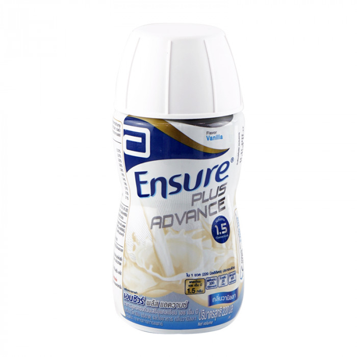 Ensure Plus Advance 220 ml. เอนชัวร์ พลัส แอดวานซ์ 220 มล. (กลิ่นวานิลลา)