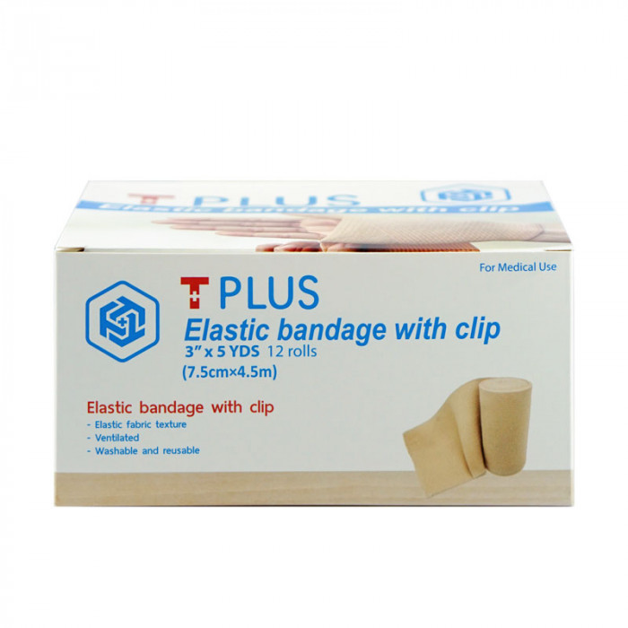 Elastic Bandage (Tplus) 3นื้วx5หลา