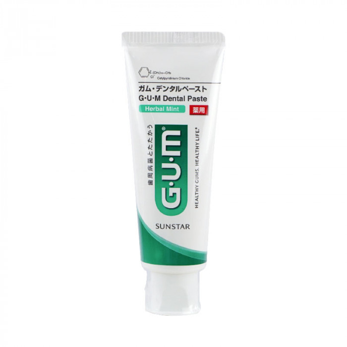 Sunstar Gum Dental Paste S 130g. ยาสีฟัน กัม เดนทัลเพสท์ 130 กรัม